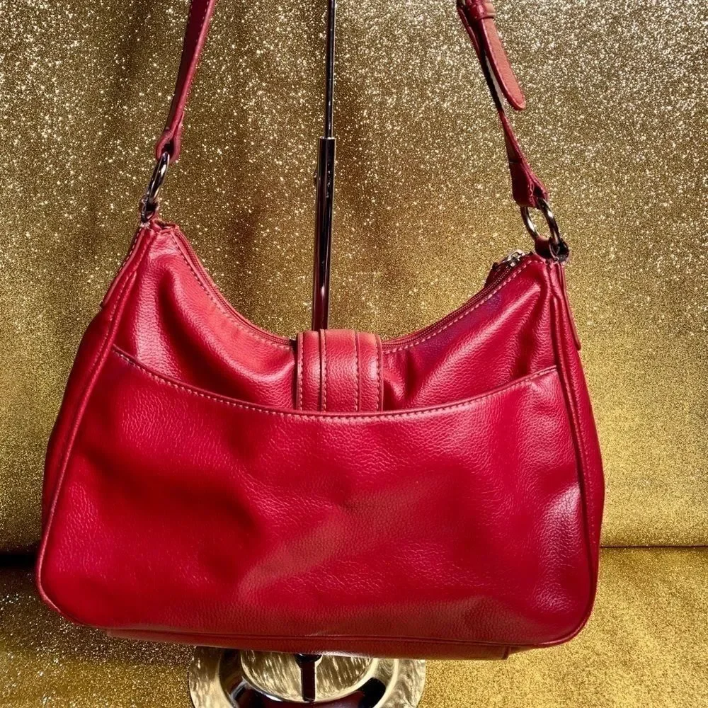 Red Croft and Barrow Soho Bag + Bonus Wallet